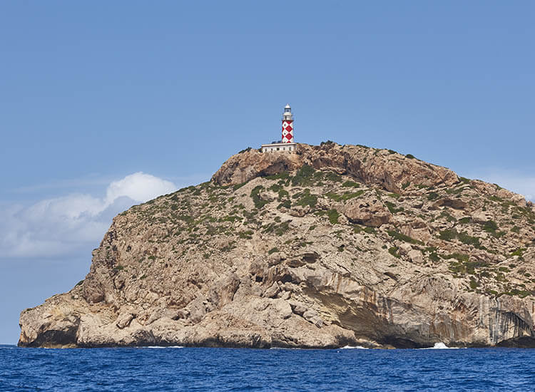 Faro de la isla Cabrera