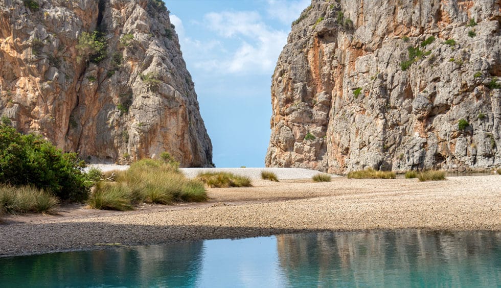 Calas escondidas y secretas de Mallorca- Cala Sa Calobra