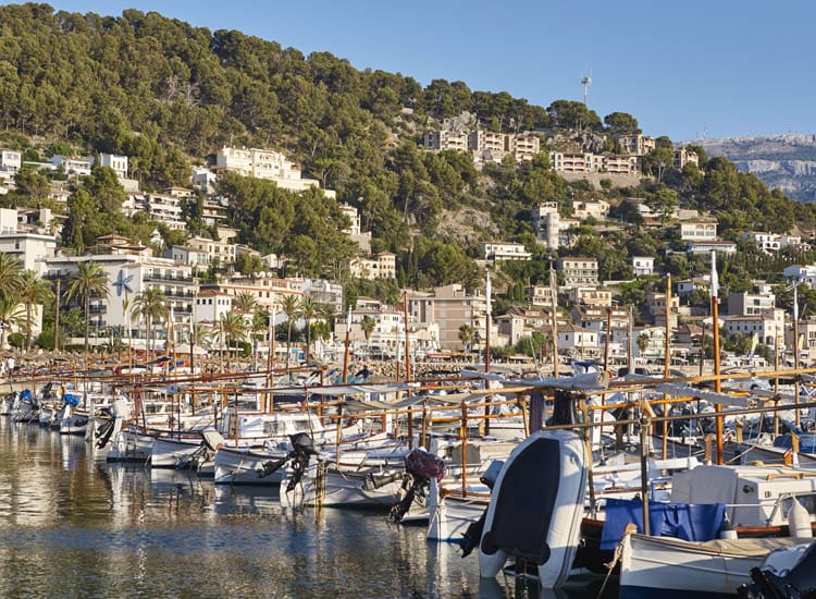 Llauts en Puerto Sóller
